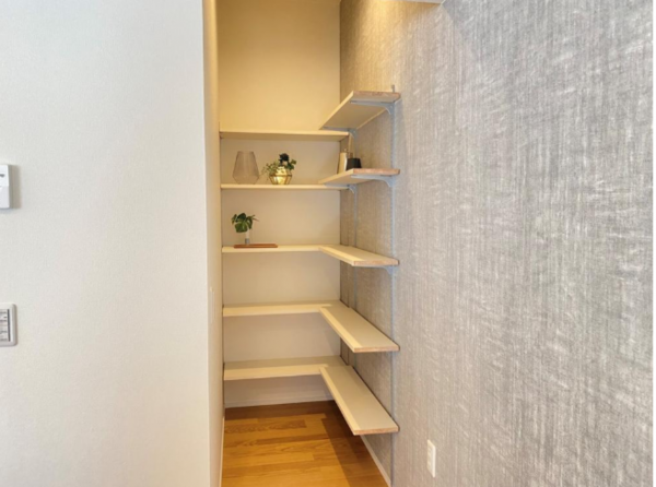 佐賀市八戸溝、新築一戸建ての収納画像です