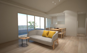 佐賀市神野西、新築一戸建ての内装画像です