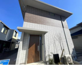 佐賀市高木瀬東、新築一戸建ての外観画像です