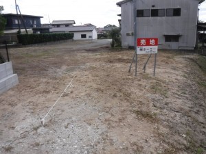 佐賀市金立町、土地の外観画像です