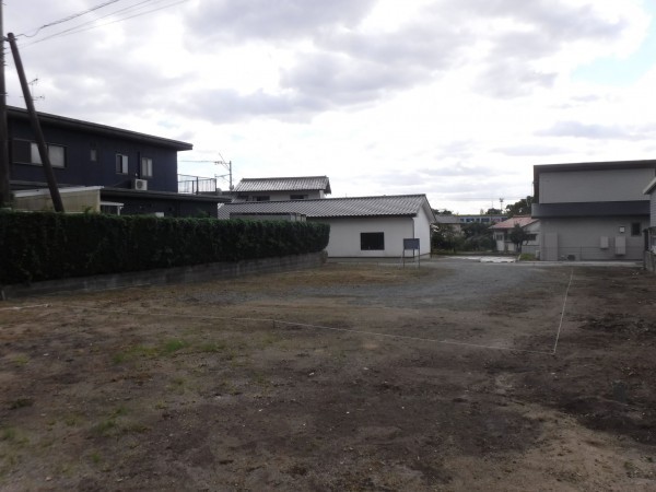 佐賀市金立町、土地の外観画像です