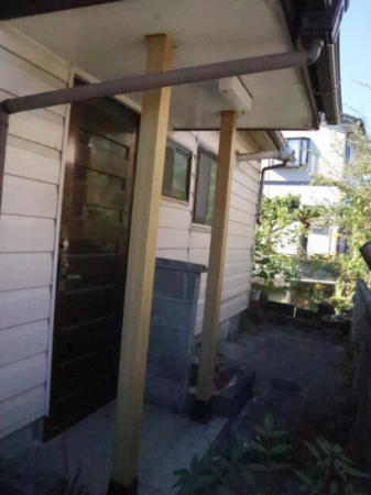 佐賀市神園、中古一戸建ての玄関画像です