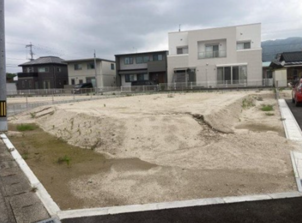 佐賀市金立町、土地の外観画像です