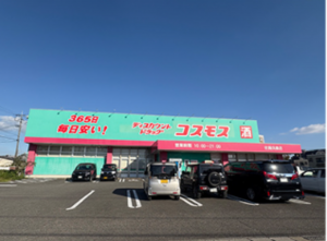 佐賀市駅前中央、新築一戸建てのドラッグストア画像です