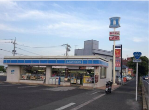 佐賀市高木瀬町、土地のコンビニ画像です