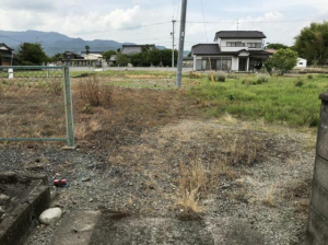 佐賀市大和町、土地の外観画像です