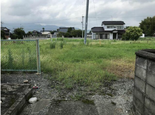 佐賀市大和町、土地の外観画像です