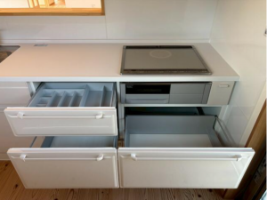 佐賀市、新築一戸建てのキッチン画像です