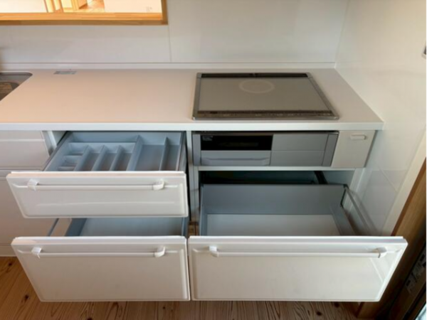 佐賀市、新築一戸建てのキッチン画像です