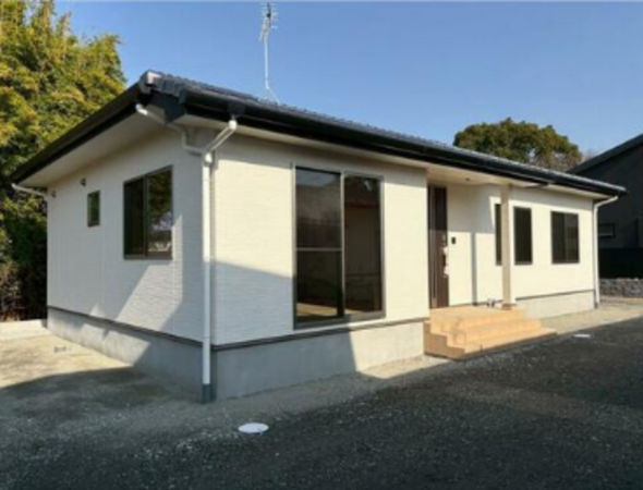 佐賀市、新築一戸建ての外観画像です