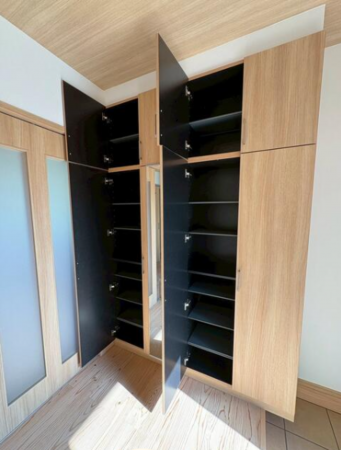 佐賀市、新築一戸建ての収納画像です