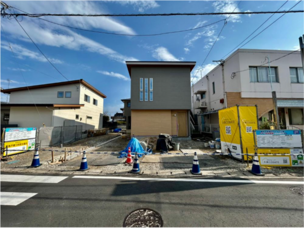 佐賀市大和町、新築一戸建ての外観画像です