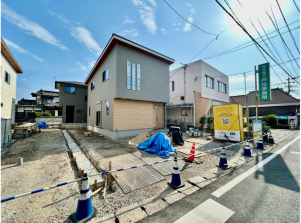 佐賀市大和町、新築一戸建ての外観画像です