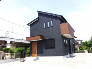 佐賀市大和町、新築一戸建ての外観画像です
