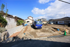 佐賀市大和町、新築一戸建ての外観画像です