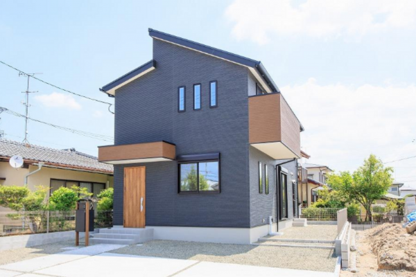 佐賀市大和町、新築一戸建ての外観画像です