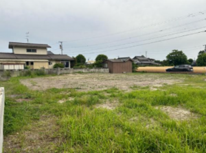 佐賀市久保泉町、土地の外観画像です
