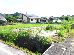 佐賀市久保泉町、土地の外観画像です