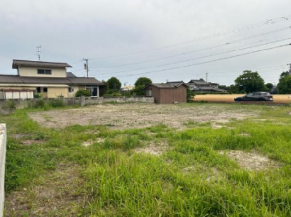 佐賀市久保泉町、土地の外観画像です