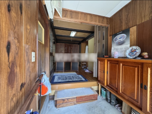 佐賀市三瀬村藤原、土地の玄関画像です