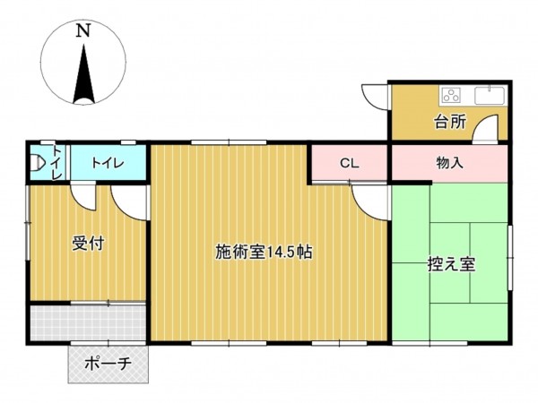 佐賀市金立町、中古一戸建ての間取り画像です