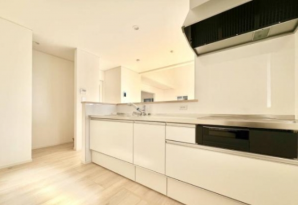 佐賀市大和町、新築一戸建てのキッチン画像です