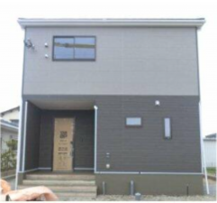 佐賀市大和町、新築一戸建ての外観画像です