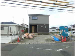 佐賀市大和町、新築一戸建ての外観画像です