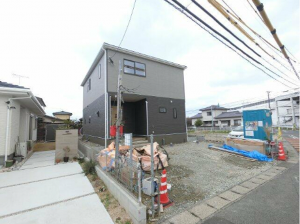 佐賀市大和町、新築一戸建ての外観画像です