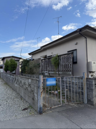 佐賀市神園、土地の間取り画像です