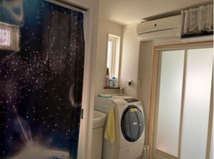 佐賀市富士町、中古一戸建ての洗面画像です