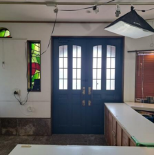 佐賀市大和町、収益物件/店舗付住宅の玄関画像です