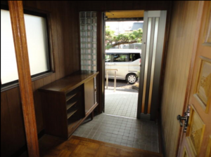 佐賀市八丁畷町、土地の玄関画像です