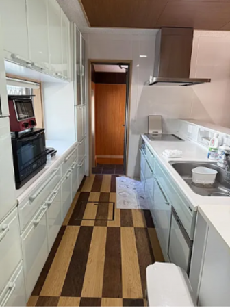 佐賀市鍋島、中古一戸建てのキッチン画像です