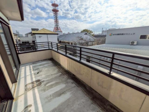 佐賀市神野西、中古一戸建てのバルコニー画像です