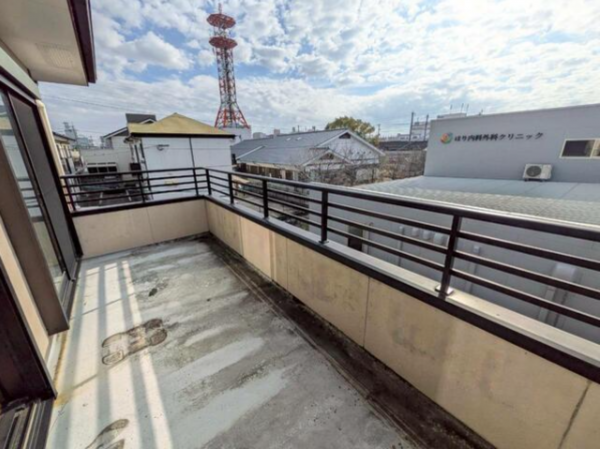 佐賀市神野西、中古一戸建てのバルコニー画像です