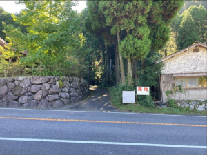 佐賀市三瀬村三瀬、土地の外観画像です