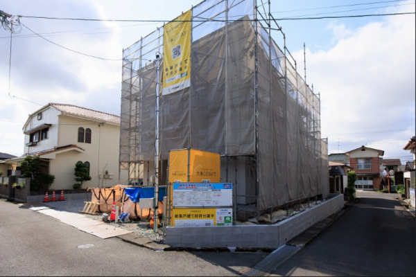 佐賀市大和町、新築一戸建ての外観画像です