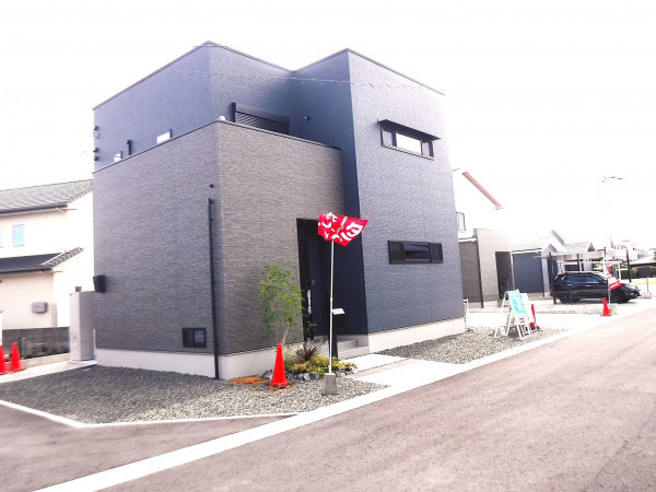 佐賀市大和町、新築一戸建ての外観画像です