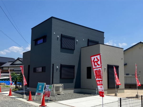 佐賀市大和町、新築一戸建ての外観画像です