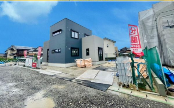 佐賀市大和町、新築一戸建ての外観画像です