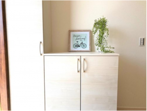 佐賀市若楠、新築一戸建ての玄関画像です