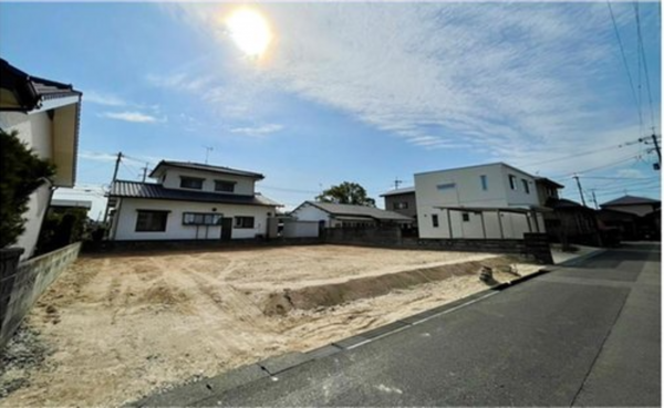 佐賀市若楠、新築一戸建ての外観画像です