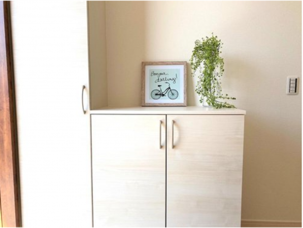 佐賀市若楠、新築一戸建ての玄関画像です