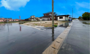 佐賀市鍋島町、新築一戸建ての外観画像です