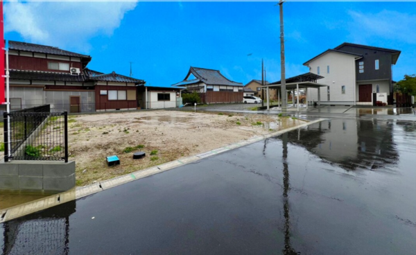 佐賀市鍋島町、新築一戸建ての外観画像です