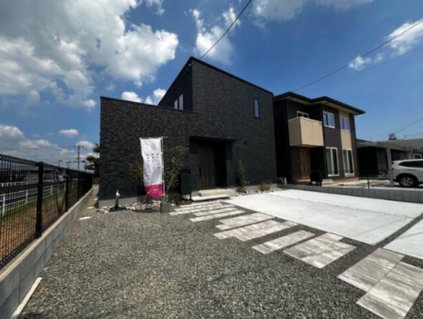 佐賀市鍋島町、新築一戸建ての外観画像です