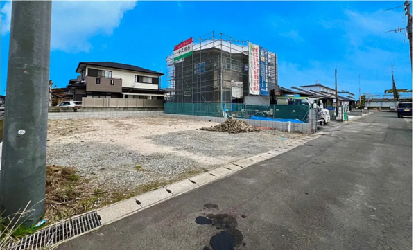 佐賀市鍋島町、新築一戸建ての外観画像です