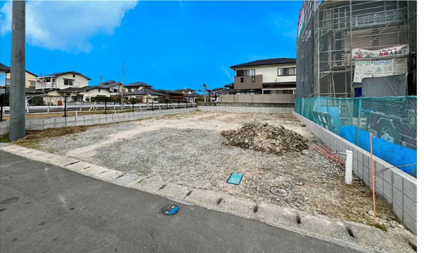 佐賀市鍋島町、新築一戸建ての外観画像です