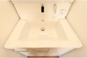 佐賀市大和町、中古一戸建ての洗面画像です